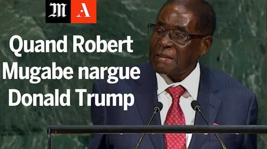 Onu Quand Robert Mugabe Donne Des Lecons De Democratie A Donald Trump Ivoirebusiness Net