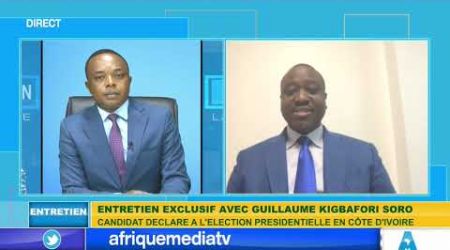 ENTRETIEN EXCLUSIF AVEC GUILLAUME SORO SUR AFRIQUE MEDIA