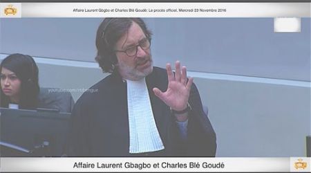 (1ère Partie) PROCÈS: Gbagbo et Blé Goudé: 23 Novembre 2016 Témoin P513