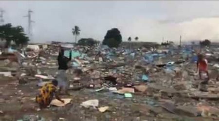 Côte d’Ivoire :DEGUERPISSEMENT AU QUARTIER ABATTOIR des familles entières vivent dans des cimetières