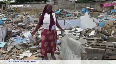 Côte d'Ivoire : après les inondations d'Abidjan, les sinistrés trouvent refuge dans un cimetière
