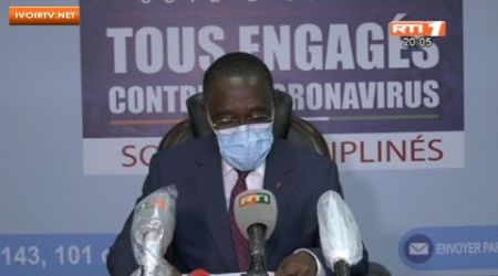 Côte d’Ivoire/ Coronavirus: Le point de la situation du 03 Mai 2020