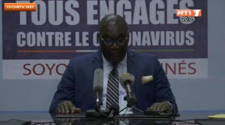 Côte d’Ivoire/ Coronavirus: Le point de la situation (03 Avril 2020)