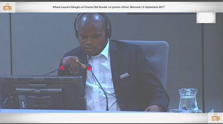(1ÈRE PARTIE) PROCÈS: Gbagbo et Blé Goudé: 13 Septembre 2017, Adama Doumbia
