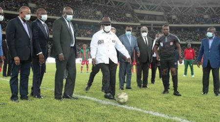 Cérémonie solennelle d’inauguration du stade olympique Alassane OUATTARA