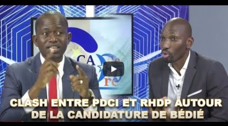 CLASH ENTRE PDCI ET RHDP AUTOUR DE LA CANDIDATURE DE BÉDIÉ