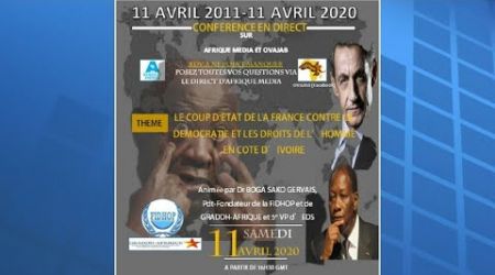 CONFERENCE DU Dr. BOGA SAKO GERVAIS: 11 AVRIL 2020 SUR AFRIQUE-MEDIA ET OVAJAB