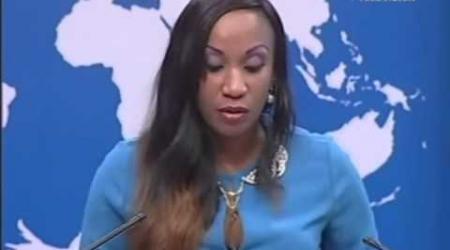 Gabon : Lapsus d'une journaliste qui prononce Valérie "Rottweiler", au lieu de "Trierweiler"