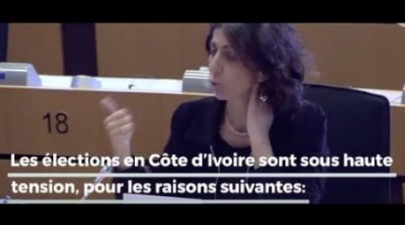 Présidentielle:3e mandat,exclusion de l’opposition, arrestations :une députée européenne se prononce