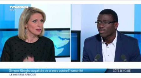 L'avocat de Simone Gbagbo, Ange Rodrigue Dadje, s'exprime sur TV5 Monde