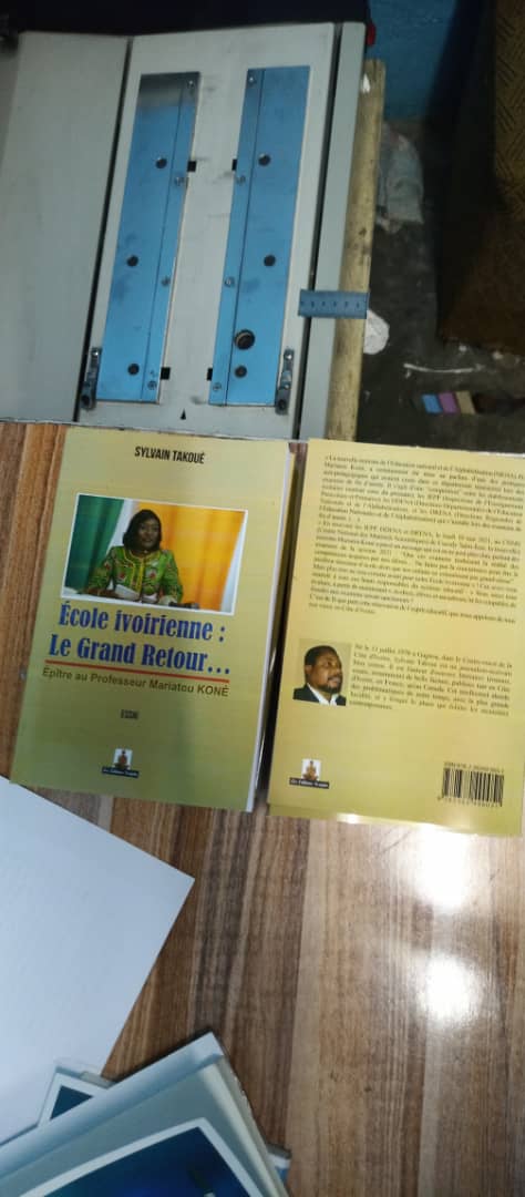 NATIONAL EDUCATION: Sylvain Takoué’s book, on the Ivorian School and Minister Mariatou Koné, has been released